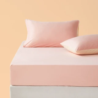 【青鳥家居】奶蓋床包枕套組(雙人3件組/4色)