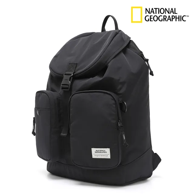 【National Geographic 國家地理】旅行背包 - 黑色/卡其色(後背包/筆電包/休閒旅行包 實用大容量)