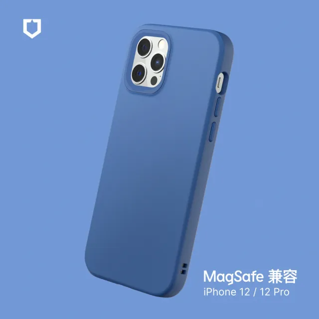 【RHINOSHIELD 犀牛盾】iPhone 12/12 Pro 6.1吋 SolidSuit MagSafe兼容 磁吸手機保護殼(經典防摔背蓋殼)