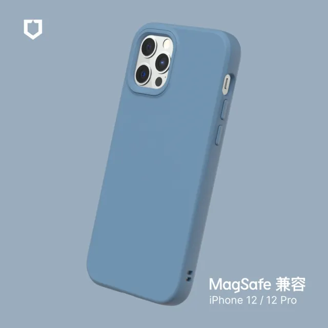 【RHINOSHIELD 犀牛盾】iPhone 12/12 Pro 6.1吋 SolidSuit MagSafe兼容 磁吸手機保護殼(經典防摔背蓋殼)