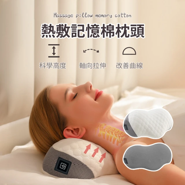 OSIM 肩頸眼部紓壓組-3D巧摩枕+護眼樂Air(眼部按摩