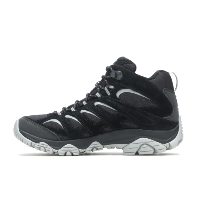 【MERRELL】MOAB 3 REFLECTIVE MID WP 防水中筒登山鞋 黑 男(ML036811)