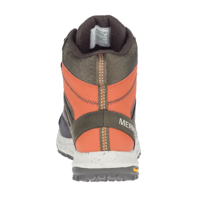 【MERRELL】NOVA SNEAKER BOOT WATERPROOF 防水登山雪靴 綠橘 男(ML066959)