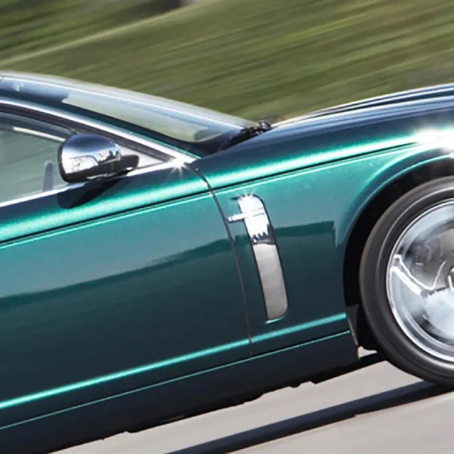 【IDFR】Jaguar XJ X358 積架 捷豹 2008~2009 鍍鉻銀 側板飾蓋 側鰓外蓋貼(Jaguar XJ X358 車身改裝)
