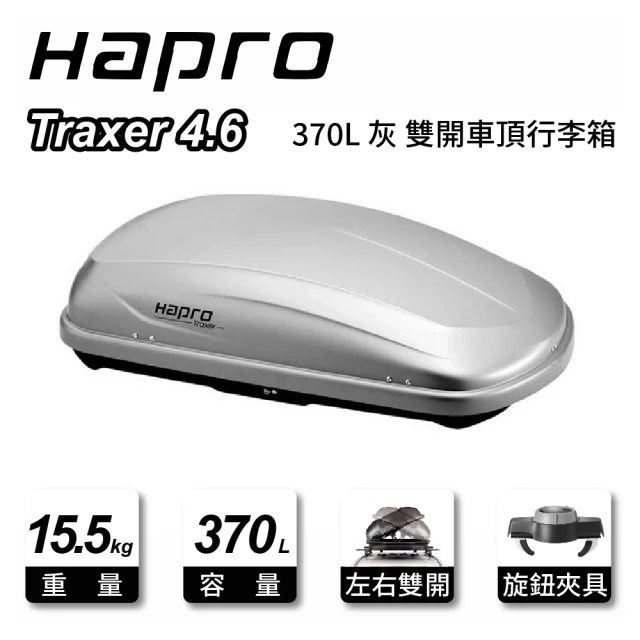 Hapro Travelbox 5.0 440L 霧黑 雙開