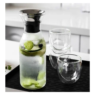 【好拾物】耐熱玻璃 丹麥水壺 歐式水壺 玻璃水壺(1000ML)
