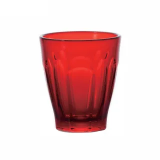 【ADERIA】日本北洋硝子 手作紅寶石玻璃杯 280ml 1入(玻璃杯 水杯 飲料杯 果汁杯)