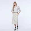 【NAUTICA】女裝 雙色豎條紋襯衫(白)