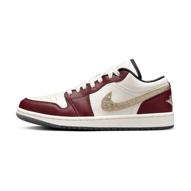 NIKE 耐吉 Air Jordan 1 Low SE CNY 女鞋 酒紅色 喬丹 龍年 AJ1 休閒鞋 FJ5735-100