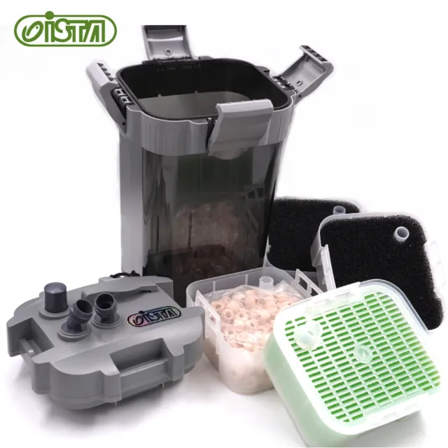 【ISTA 伊士達】台灣 外置過濾器1240L 外置圓桶過濾器 圓筒(全配備PM精密陶瓷濾材與過濾棉效果加倍)