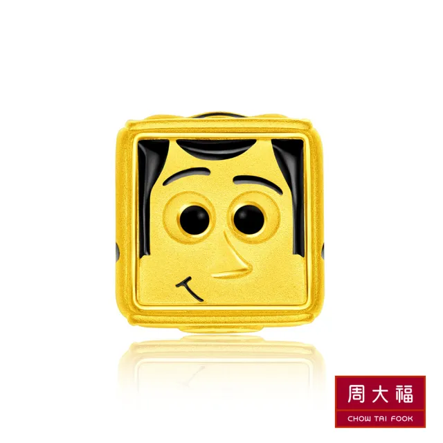 【周大福】玩具總動員系列 經典角色表情包黃金路路通串珠