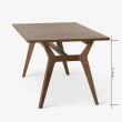 【LITOOC】JENSON多功能伸縮餐桌-長方形(餐桌/伸縮桌/實木餐桌)