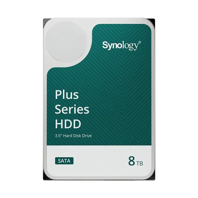 【Synology 群暉科技】PLUS系列 8TB 3.5吋 7200轉 256MB NAS 內接硬碟(HAT3310-8T)