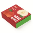 【Hoiis 好集食】好蘋安軟Q蘋果乾12入禮盒(去皮去芯 無糖 無添加 可沖泡果乾水)
