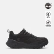【Timberland】男款黑色 Motion Scramble 防水低筒健行鞋(A6AXHW05)