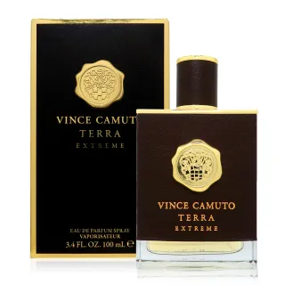 【Vince Camuto 文斯卡穆托】Terra Extreme 微醺皮革男性淡香精 EDP 100ml(平行輸入)