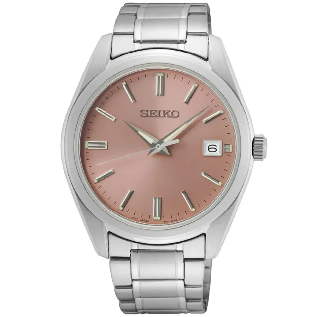 【SEIKO 精工】CS系列 簡約都會石英對錶 禮物推薦 畢業禮物(6N52-00A0P+6N22-00K0P)