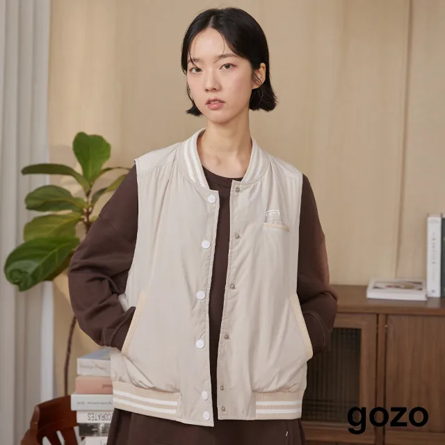 【gozo】gozo書籤鋪棉棒球背心(兩色)