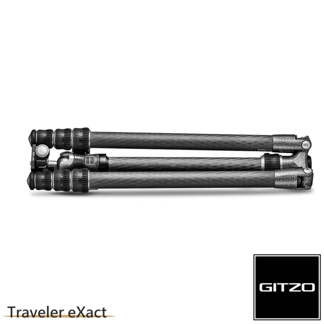 【gitzo 捷信】Traveler eXact 碳纖維三腳架雲台套組 1號4節 旅行家系列(GK1545T-82TQD 公司貨)