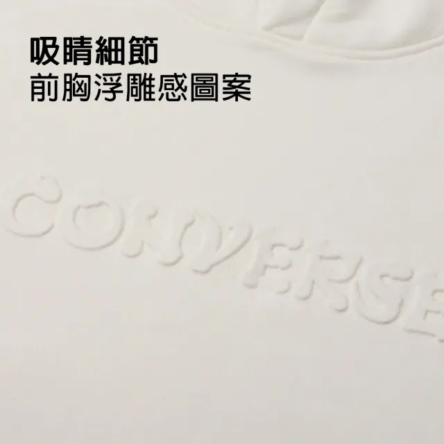 【CONVERSE】YOTD HOODIE 連帽上衣 男 CNY龍年限定 白色(10026809-A01)