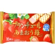 【Bourbon 北日本】草莓可可風味夾心餅家庭包(124.8g)