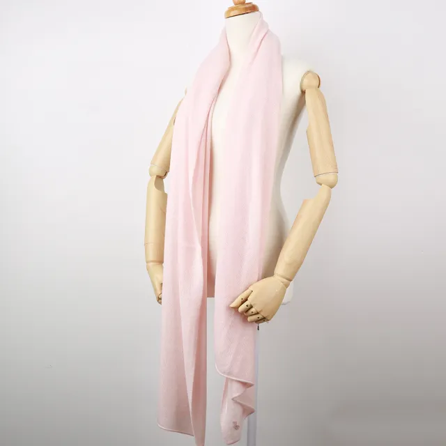 【RALPH LAUREN】POLO經典刺繡小馬素面羊毛喀什米爾披肩圍巾(3色)
