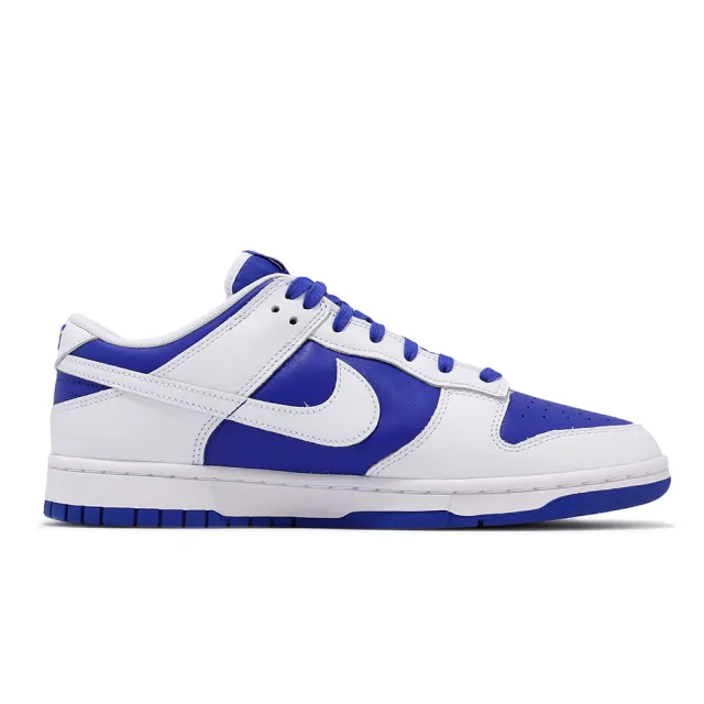 【NIKE 耐吉】休閒鞋 Dunk Low Racer Blue 男鞋 女鞋 白 藍 賽車藍 反轉 經典(DD1391-401)