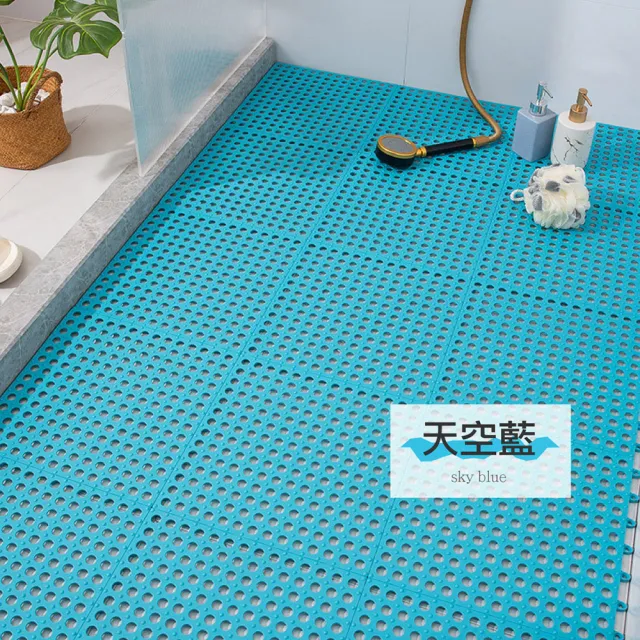 【Jo Go Wu】TPE浴室防滑墊-30入(止滑墊/浴室防滑/浴室地墊/踏墊/止滑)