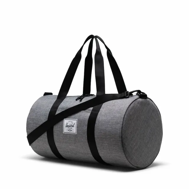 【Herschel】官方直營 肩背包 行李袋 大容量圓筒包 Classic™ Gym Bag 淺灰 28L