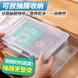 【收納女王】A5-透明文件收納盒(文具盒 收納盒 資料夾)
