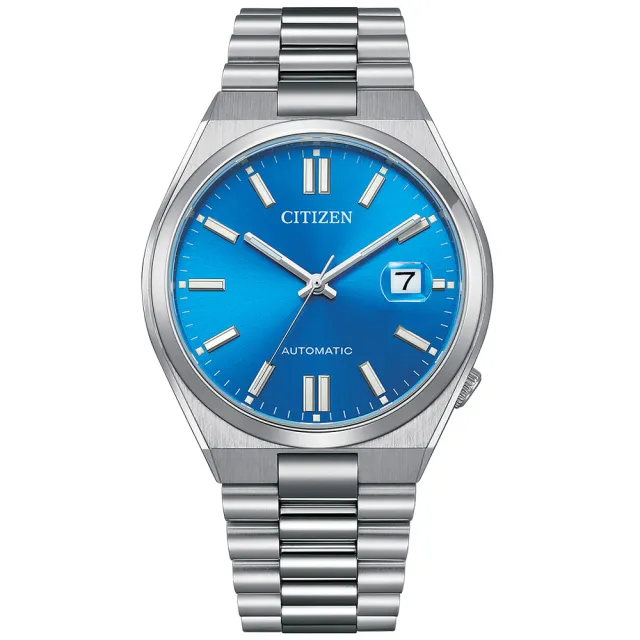 【CITIZEN 星辰】Mechanical系列 PANTONE限定款 炫光藍 機械腕錶 禮物推薦 畢業禮物(NJ0158-89L)