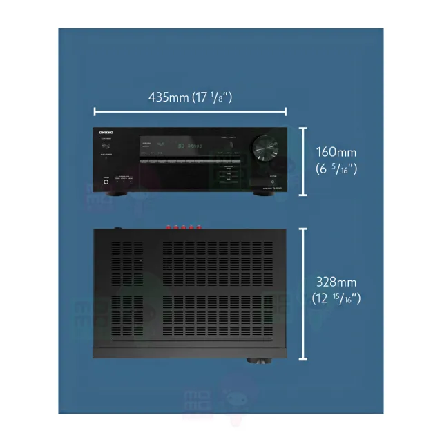 【ONKYO】TX-SR3100 支援Dolby Atmos(5.2聲道環繞擴大機 每聲道155瓦)