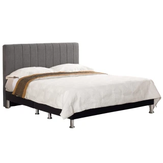 【Hampton 漢汀堡】諾爾斯6尺布面雙人床架(一般地區免運費/床組/雙人床)