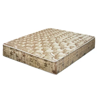 【ASSARI】完美厚緹花布強化側邊冬夏兩用彈簧床墊(雙大6尺)