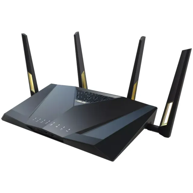 【ASUS 華碩】WiFi 6 雙頻 AX6000 AiMesh 雙2.5G埠 電競 路由器/分享器(RT-AX88U Pro)