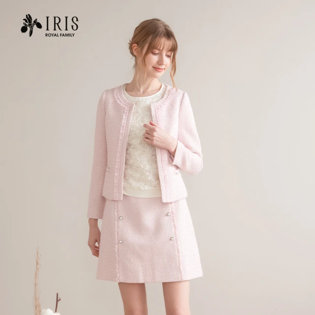 Iris Girls 艾莉詩 經典短版羊毛大衣-2色(355