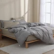 【AnD HOUSE 安庭家居】MIT 200織精梳棉-三件式特大床包枕套組(雙人特大/多色任選/100%精梳棉)