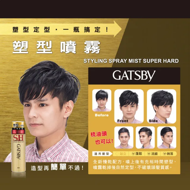 【GATSBY】塑型噴霧45g(65ml隨身瓶)