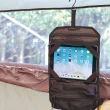 【POST GENERAL】懸掛式萬用小型收納袋(iPad立架 車用 帳內收納 旅行小物 車椅背收納袋)