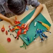 【LEGO 樂高】旋風忍者系列 71808 赤地的火元素機械人(機器人玩具 兒童積木)