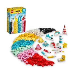 【LEGO 樂高】經典套裝 11032 創意色彩趣味套裝(積木 玩具禮物)