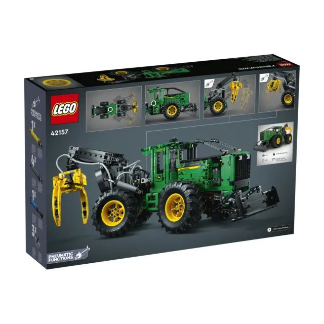 【LEGO 樂高】科技系列 42157 John Deere 948L-II Skidder(工程車 集材機)