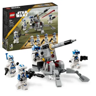 【LEGO 樂高】星際大戰系列 75345 501st Clone Troopers Battle Pack(星戰 Star Wars)