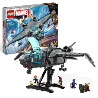 【LEGO 樂高】Marvel超級英雄系列 76248 The Avengers Quinjet(昆式戰機 復仇者聯盟 模型)