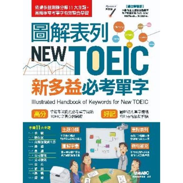 【momoBOOK】圖解表列 NEW TOEIC新多益必考單字(電子書)