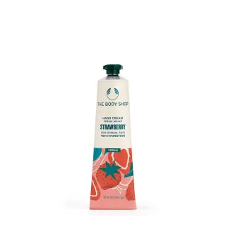 【THE BODY SHOP】草莓嫩白護手霜(30ML)