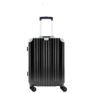 【MAXBOX】24吋 防刮霧面抗菌處裡鋁框箱 / 行李箱(霧面黑-5001)