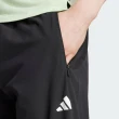 【adidas 愛迪達】長褲 男款 運動褲 國際碼 WO WVN PANT 黑 IK9680
