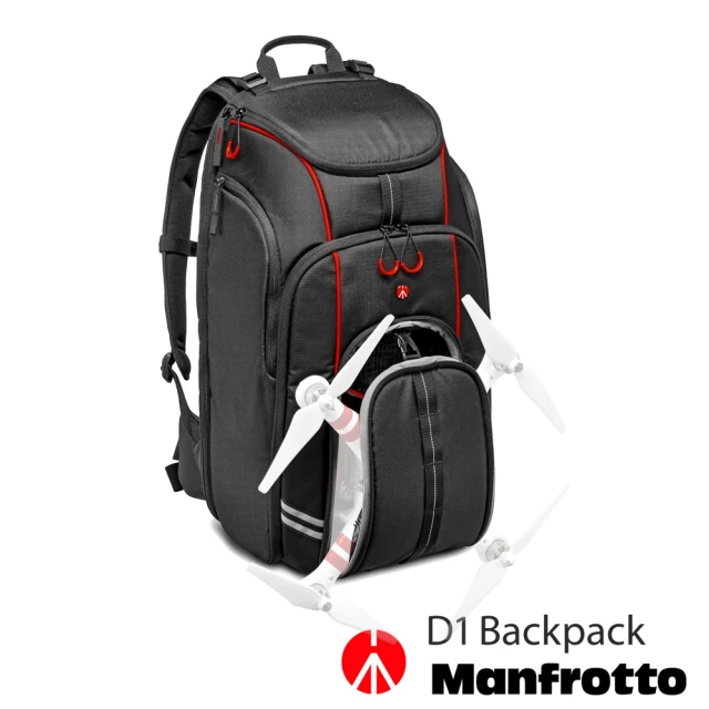 【Manfrotto 曼富圖】D1 Drone Backpack 空拍機雙肩包 D1