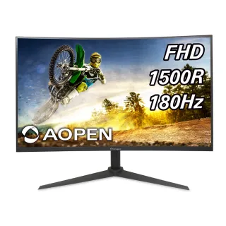 【Aopen 建碁】32HC5QR S3 32型 VA 180Hz 電競螢幕(1500R/FreeSync/內建喇叭/1ms)